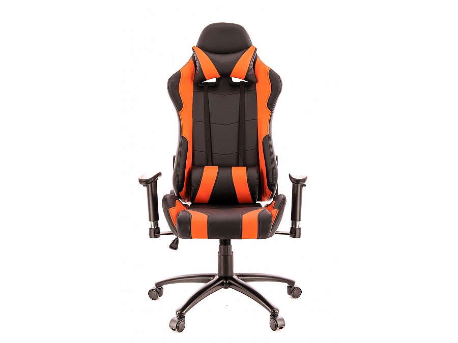 Кресло игровое Everprof Lotus S2 Экокожа Оранжевый
