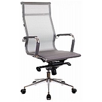 Кресло для руководителя Everprof Opera M Сетка Серый