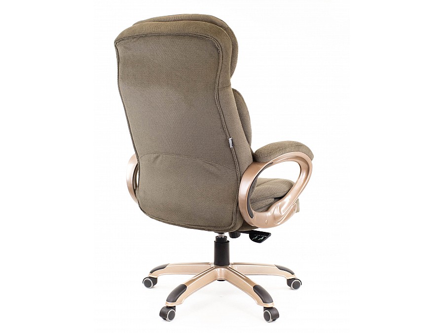 Кресло компьютерное Everprof Boss T Ткань Коричневый