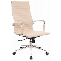Кресло для руководителя Everprof Rio T Экокожа Бежевый