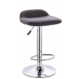 Стул барный Everprof Form Экокожа Черный