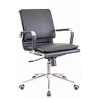 Кресло компьютерное Everprof Nerey LB T Экокожа Черный