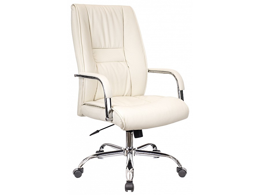 Кресло для руководителя Everprof Kent TM Экокожа Кремовый
