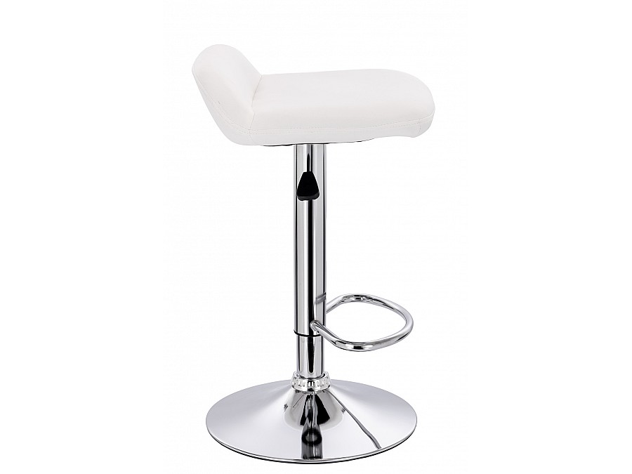 Стул барный Everprof Form Экокожа Белый