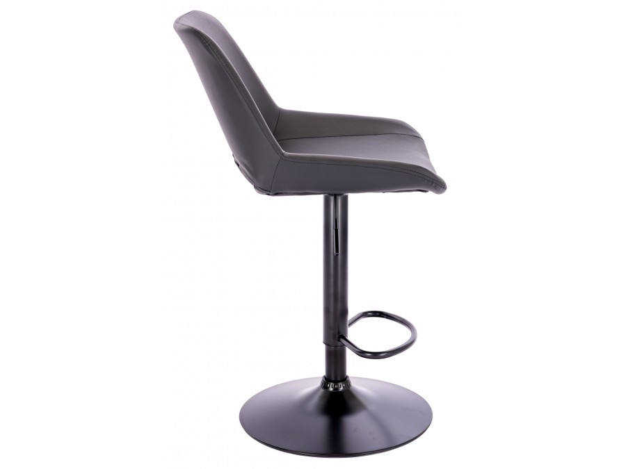 Стул барный Everprof Flash Экокожа Черный