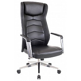 Кресло для руководителя Everprof Parlament Кожа Черный