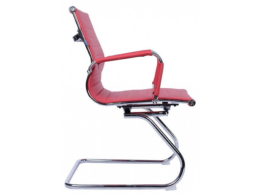 Кресло компьютерное Everprof Leo CF Экокожа Красный