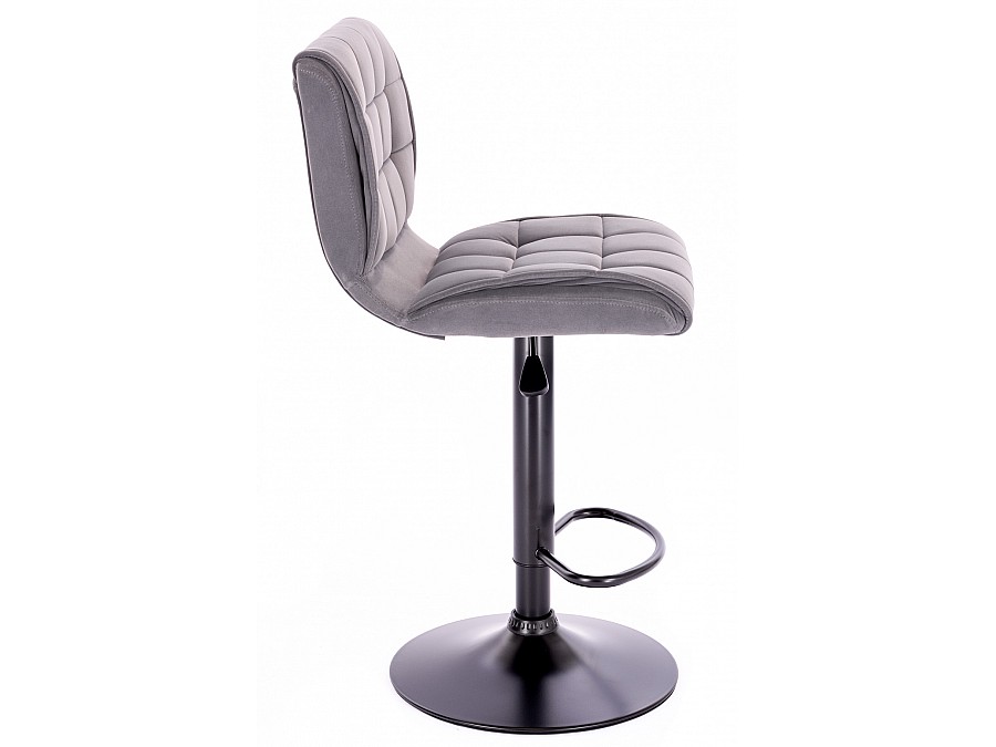 Стул барный Everprof Richy Ткань Серый