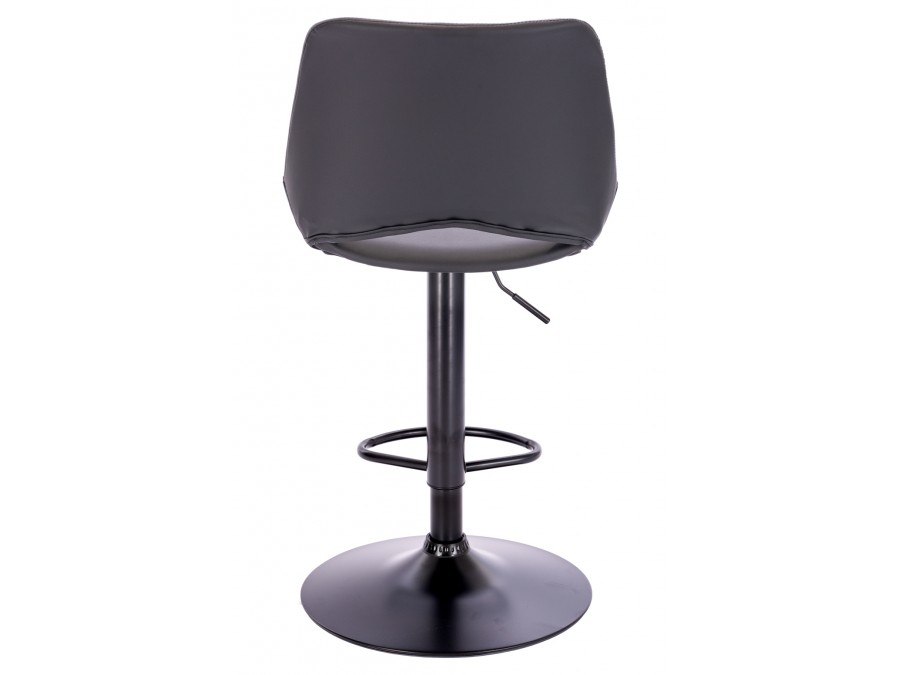 Стул барный Everprof Flash Экокожа Черный