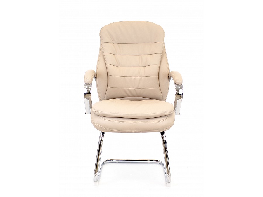 Кресло компьютерное Everprof Valencia CF Экокожа Бежевый