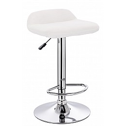 Стул барный Everprof Form Экокожа Белый