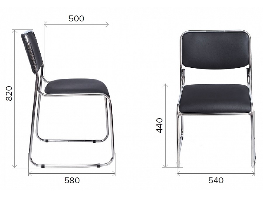 Кресло компьютерное Everprof Fix Chrome Экокожа Серый