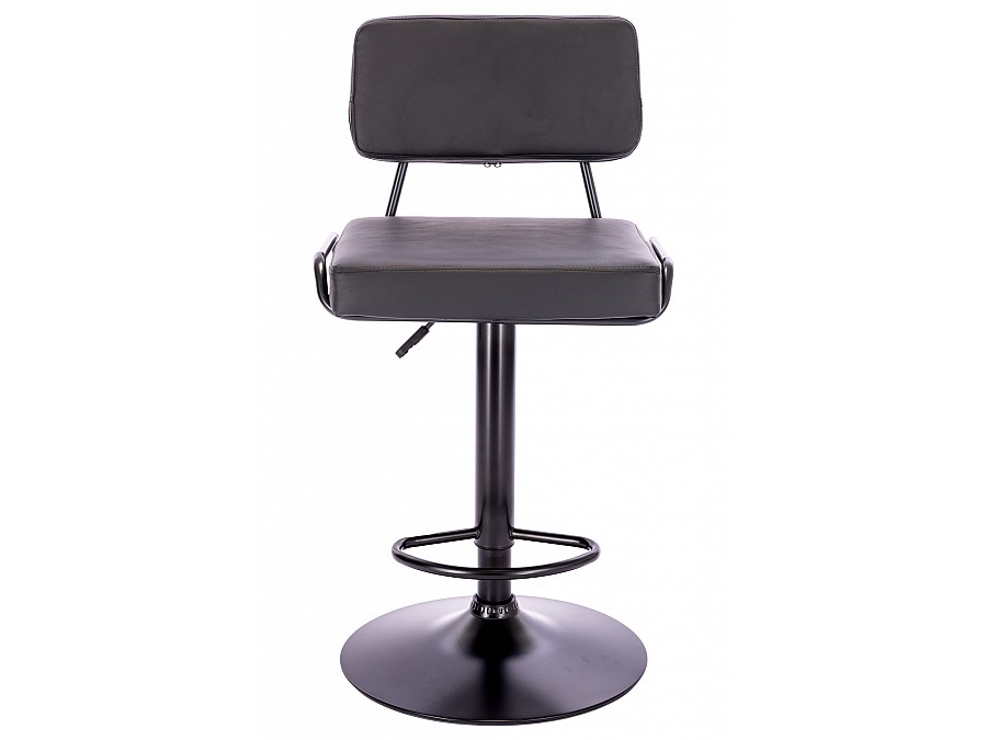 Стул барный Everprof Bit Экокожа Черный