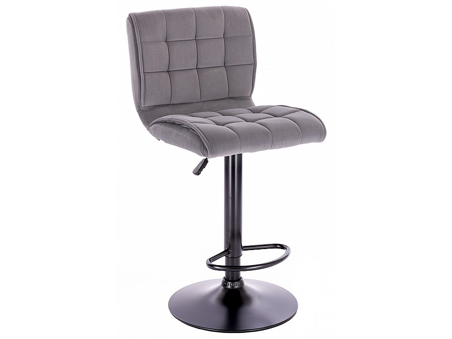 Стул барный Everprof Richy Ткань Серый