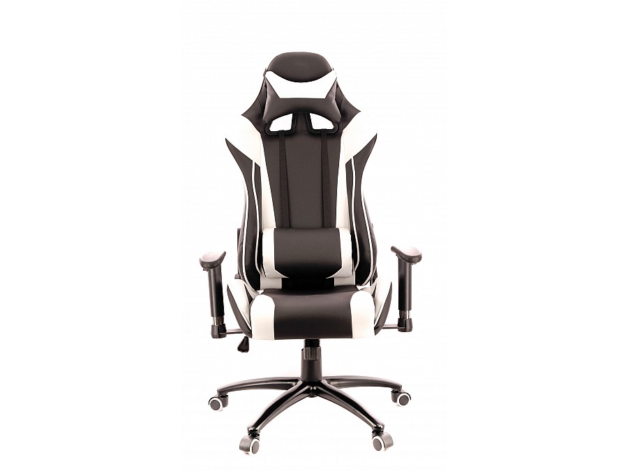 Кресло игровое Everprof Lotus S6 Экокожа Белый