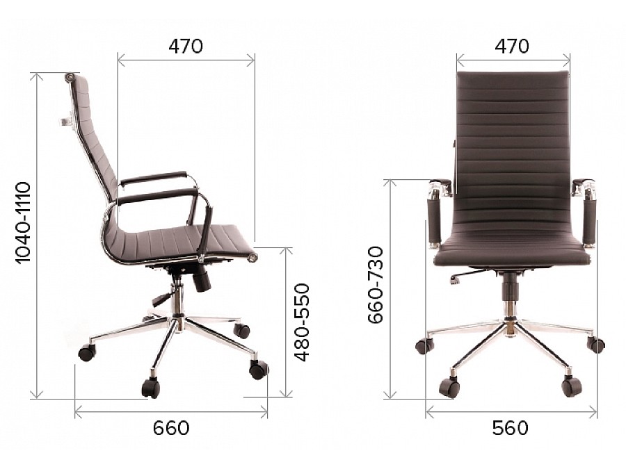 Кресло для руководителя Everprof Rio T Экокожа Бежевый