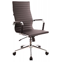 Кресло для руководителя Everprof Rio T Экокожа Черный