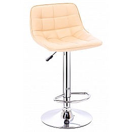 Стул барный Everprof Cooper Экокожа Кремовый