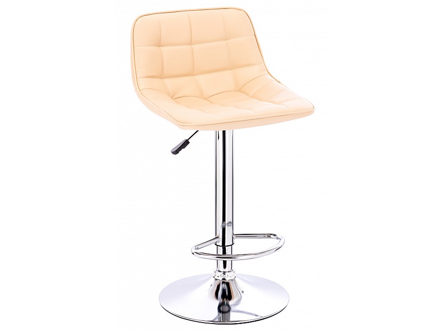 Стул барный Everprof Cooper Экокожа Кремовый