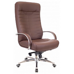 Кресло для руководителя Everprof Orion AL M Экокожа Коричневый