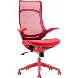 Кресло руководителя Everprof Spirit Сетка Красный