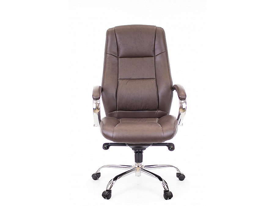 Кресло руководителя Everprof Kron M Кожаное Коричневый