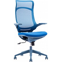 Кресло руководителя Everprof Spirit Сетка Синий