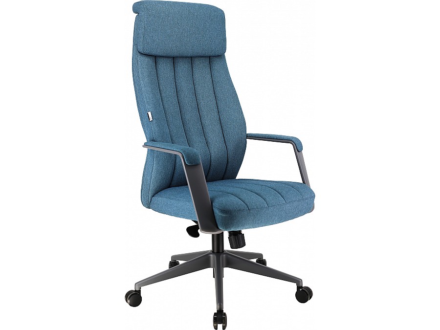 Премиум кресло Everprof Shanghai Ткань Синий