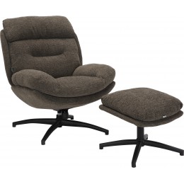 Реклайнер Everprof Kiwi Ткань Темно-серый