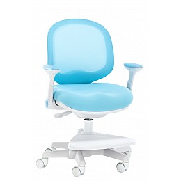 Кресло детское компьютерное Everprof Kids 102 Ткань Голубой