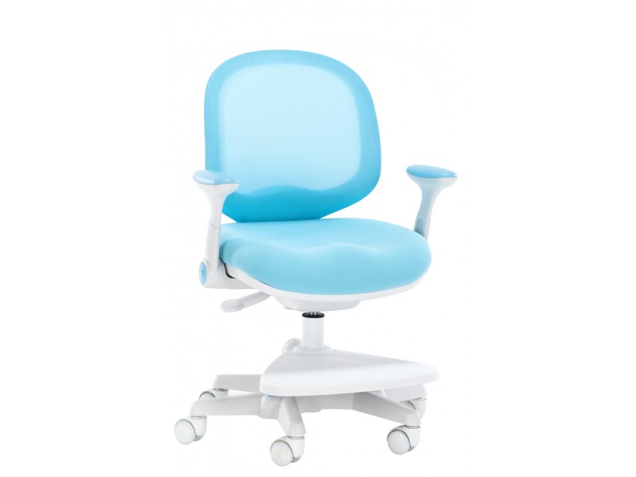 Кресло детское компьютерное Everprof Kids 102 Ткань Голубой