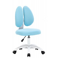 Кресло детское компьютерное Everprof Kids 103 Ткань Голубой