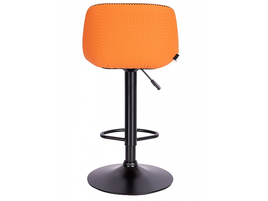 Барный стул Everprof Smile Black Экокожа Оранжевый