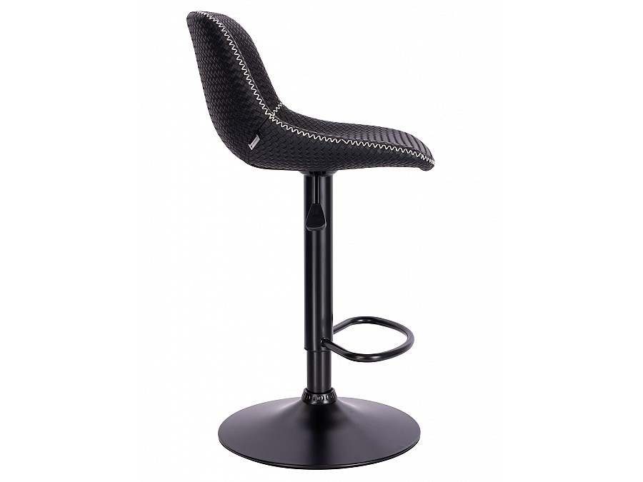 Барный стул Everprof Smile Black Экокожа Черный