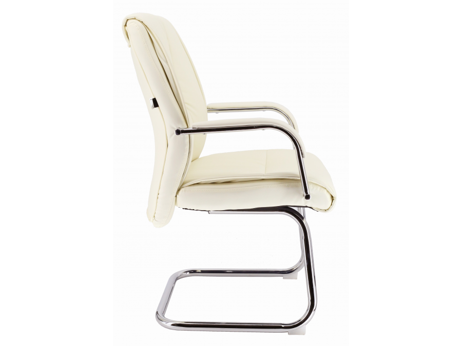 Кресло компьютерное Everprof Kent CF Экокожа Кремовый