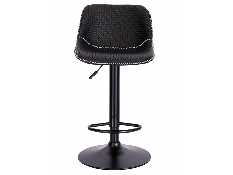 Барный стул Everprof Smile Black Экокожа Черный