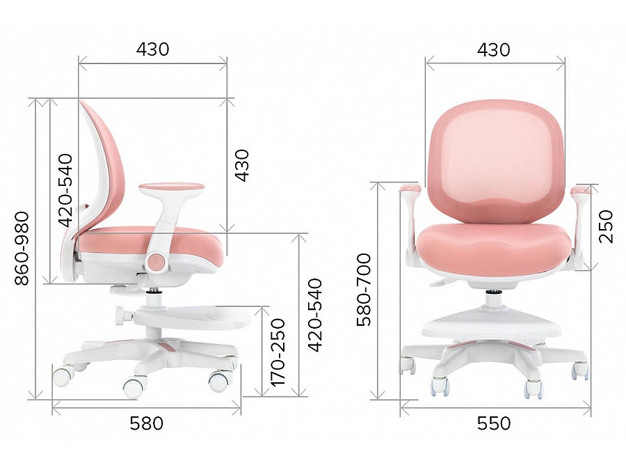 Кресло детское компьютерное Everprof Kids 102 Ткань Зеленый