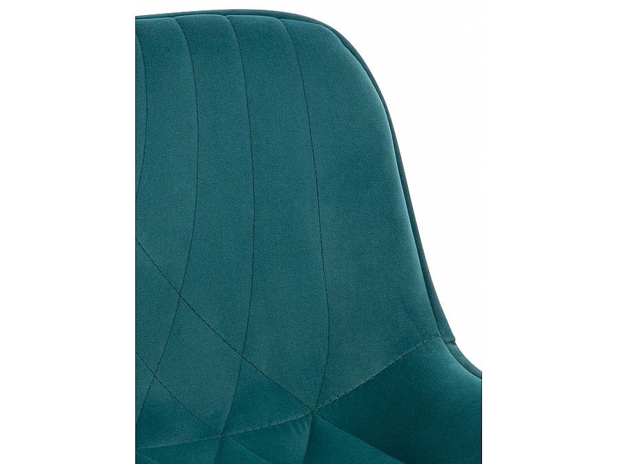 Барный стул Everprof Grace Black Ткань Темно-зеленый
