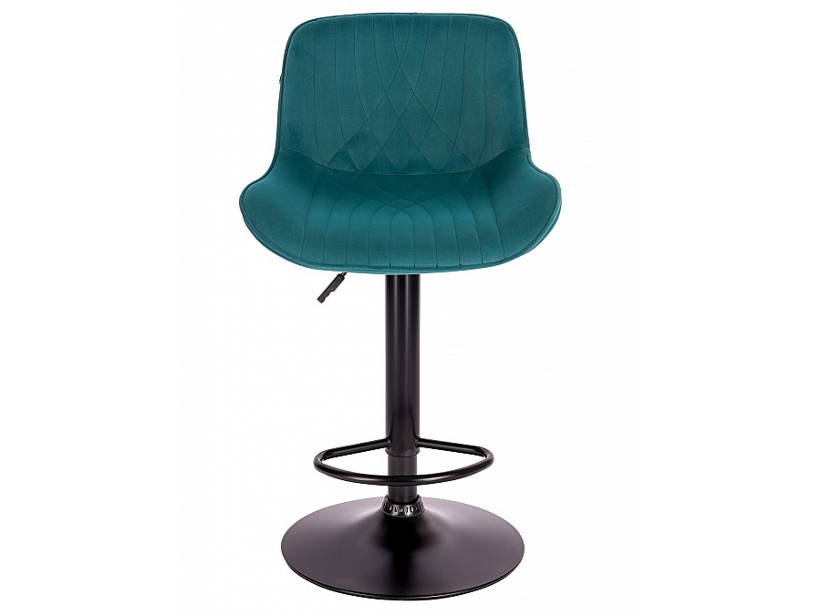 Барный стул Everprof Grace Black Ткань Темно-зеленый