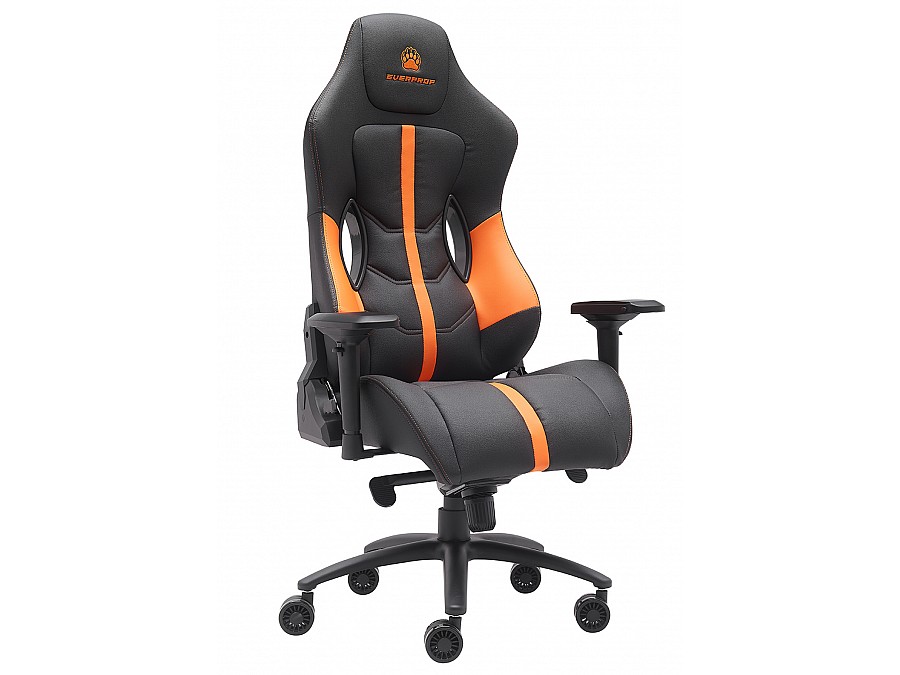 Кресло игровое Everprof Jaguar Экокожа Оранжевый