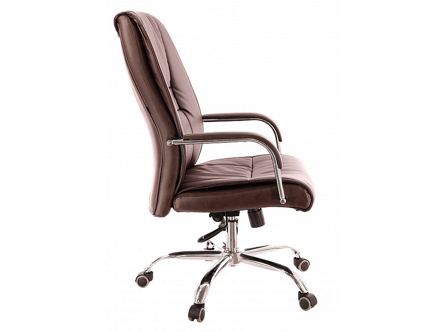 Кресло для руководителя Everprof Kent TM Экокожа Коричневый