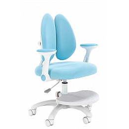 Кресло детское компьютерное Everprof Kids 104 Ткань Голубой