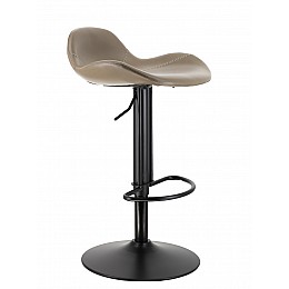 Барный стул Everprof Glory Экокожа Серый