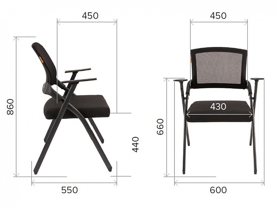 Кресло компьютерное Everprof EP-100 Сетка Черный