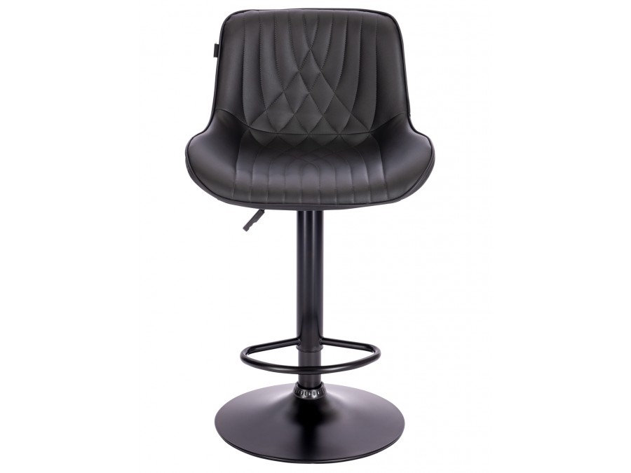 Барный стул Everprof Grace Black Экокожа Черный