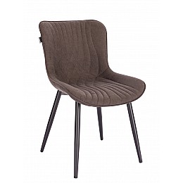 Обеденный стул Everprof Aqua Ткань Темно-коричневый