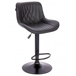 Барный стул Everprof Grace Black Экокожа Черный