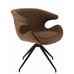 Обеденное кресло Everprof Liberty Ткань Коричневый