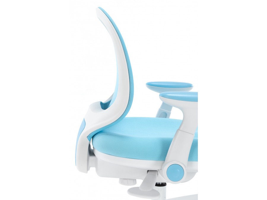 Кресло детское компьютерное Everprof Kids 102 Ткань Голубой