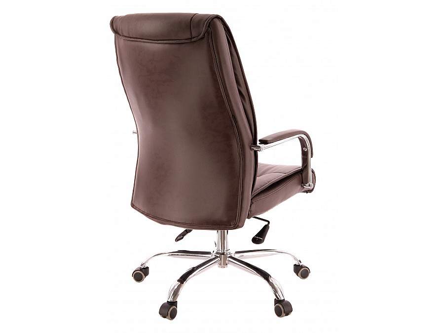 Кресло для руководителя Everprof Kent TM Экокожа Коричневый